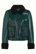 Dina Jacket Shine Alpine Green