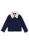 Nattia - Manteau en velours