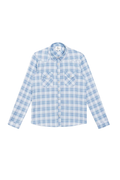Clau - Chemise à carreaux Bleu