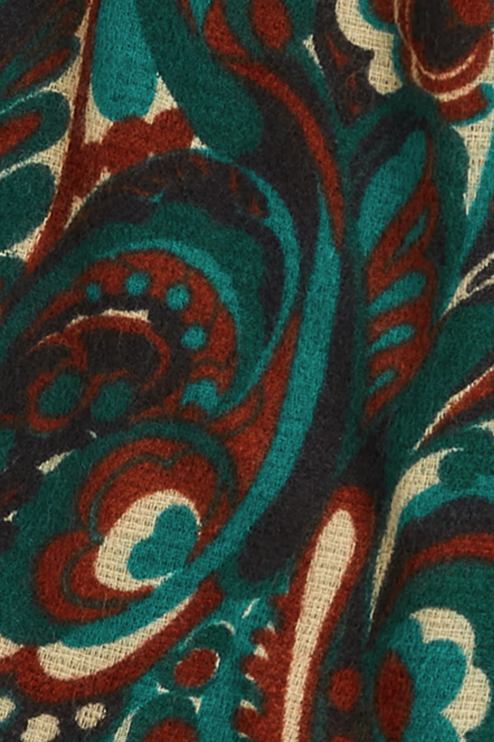 Maude Scarf Botanical Green