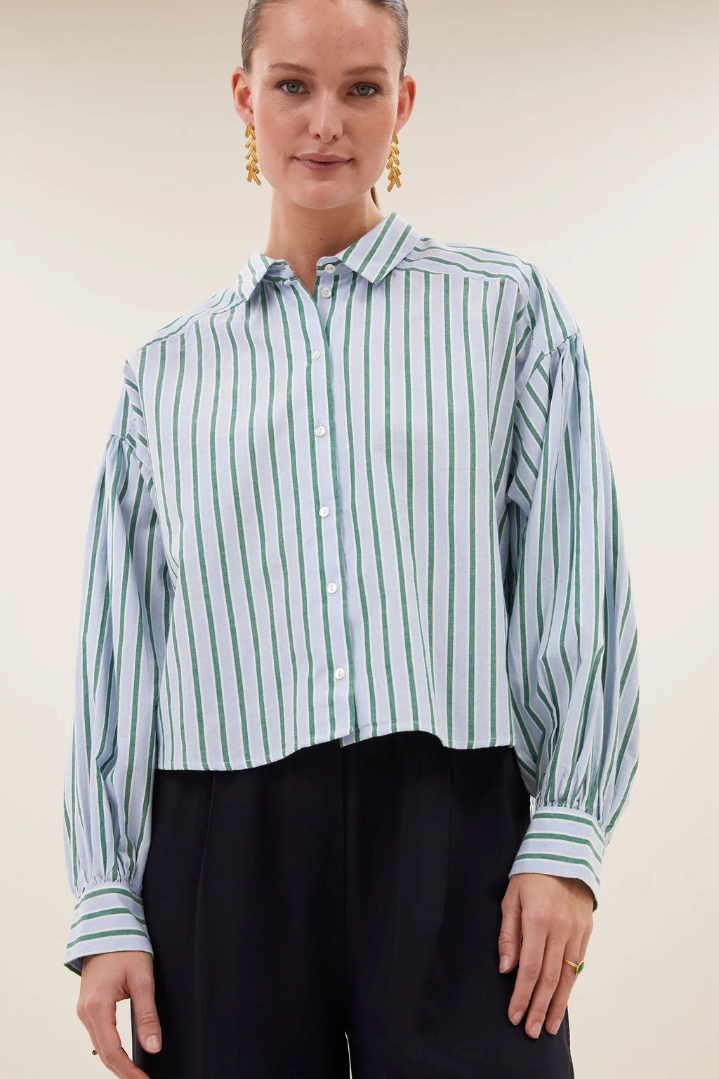 Sarah Short Sea blouse