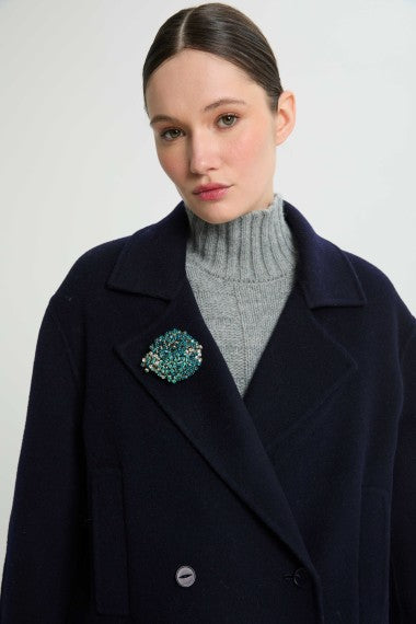 Manteau Ensemble Marine
