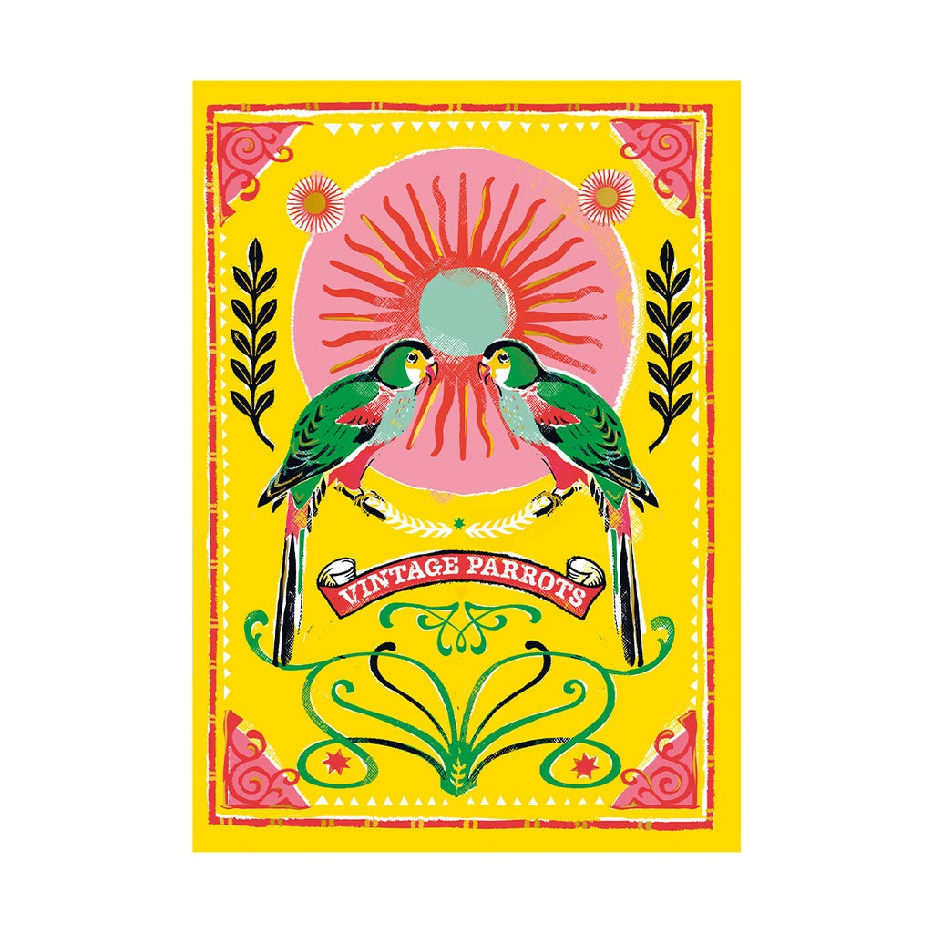 Cahier a5 - parrots paradise