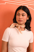 Petit foulard Calypso - rose