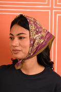 Petit foulard Helios - kaki