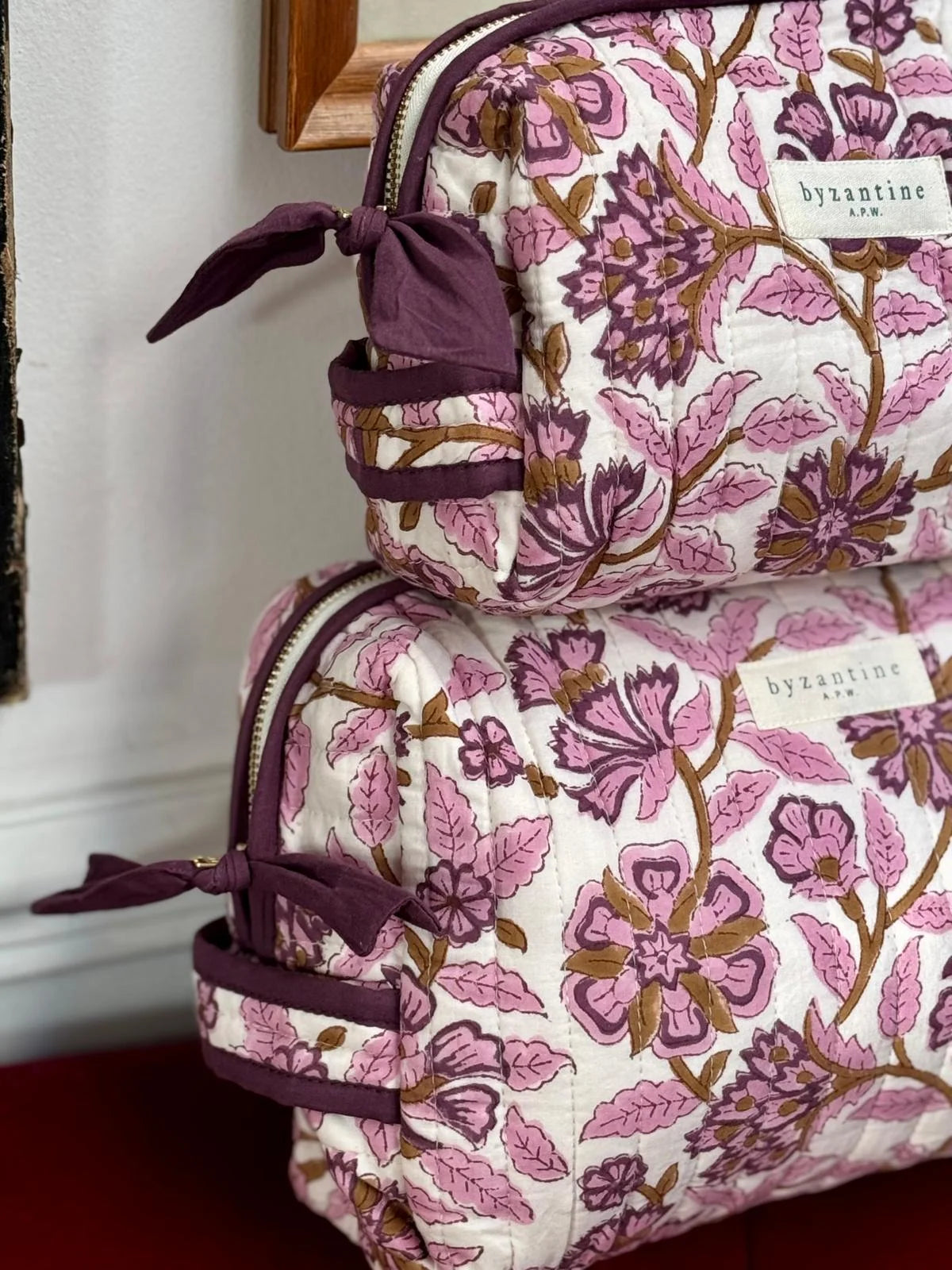TROUSSE DE TOILETTE FEMME XL - CARTHAGE PRUNE