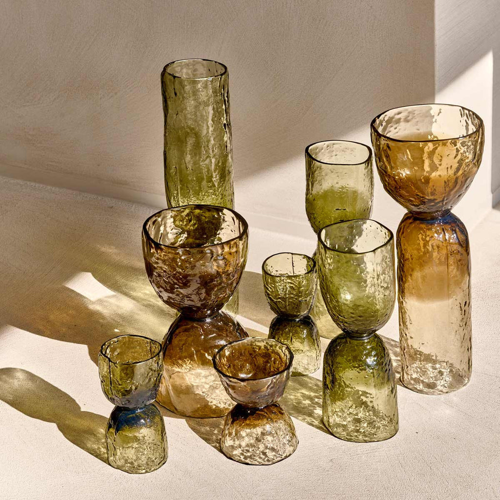 Vase / photophore en verre - DIABOLO