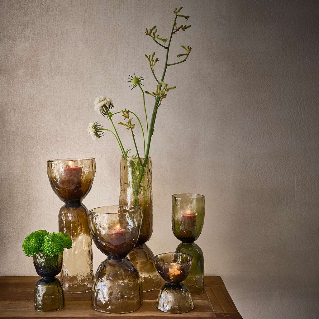 Vase / Photophore en verre - DIABOLO