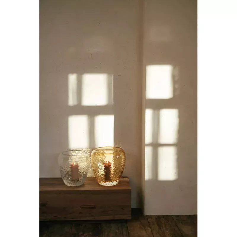 Vase transparent Prisma